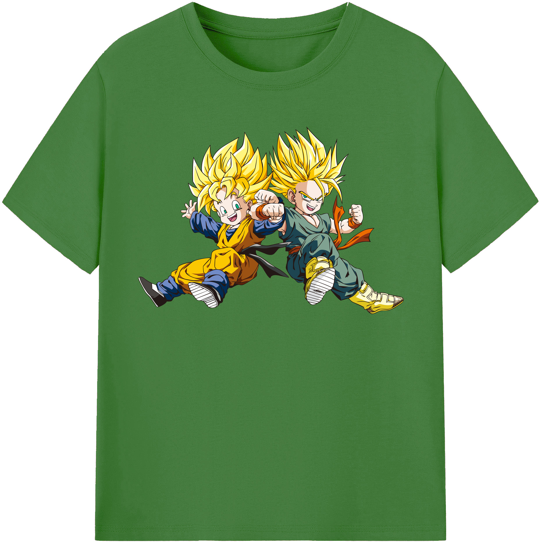 （画像用） ドラゴンボール 孫悟空（そん ごくう）Son Goku カカロット DRAGON BALL Kakarotto レディースカジュアルプリントTシャツ（綿100％）